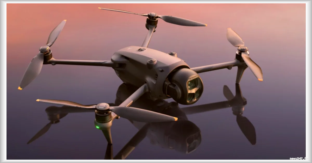 Promotion exceptionnelle sur le DJI Mavic 4 Pro : une réduction de 220 euros sur le drone haut de gamme