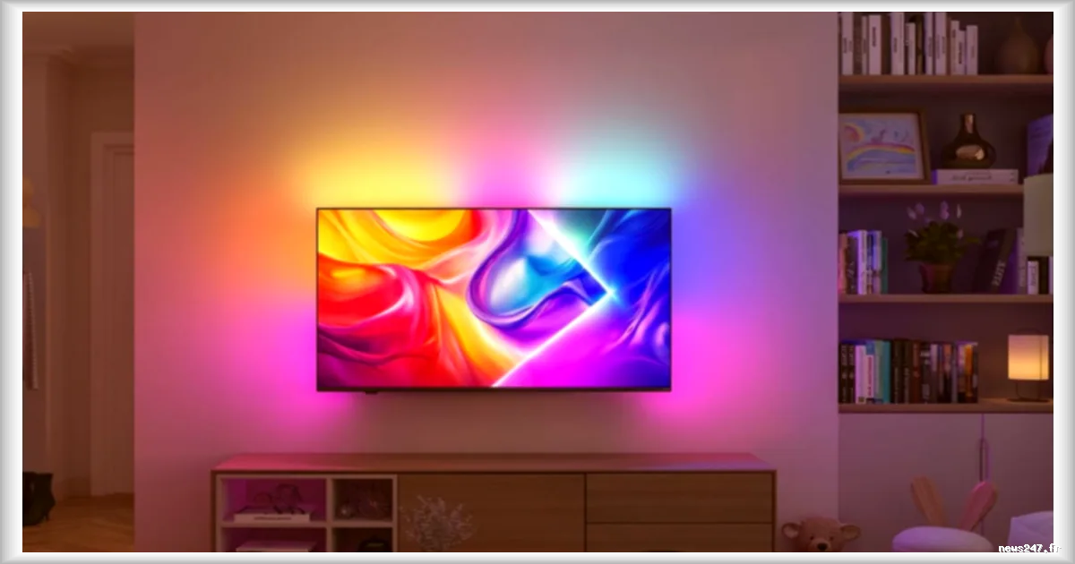 Promotion exceptionnelle sur le TV Philips 55PUS9000 avec Ambilight : une baisse de prix de 346 €