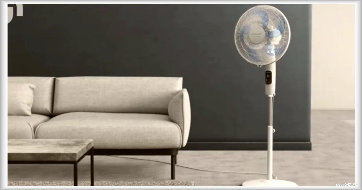 Promotion exceptionnelle sur les ventilateurs Rowenta Turbo Silence en anticipation de la chaleur estivale