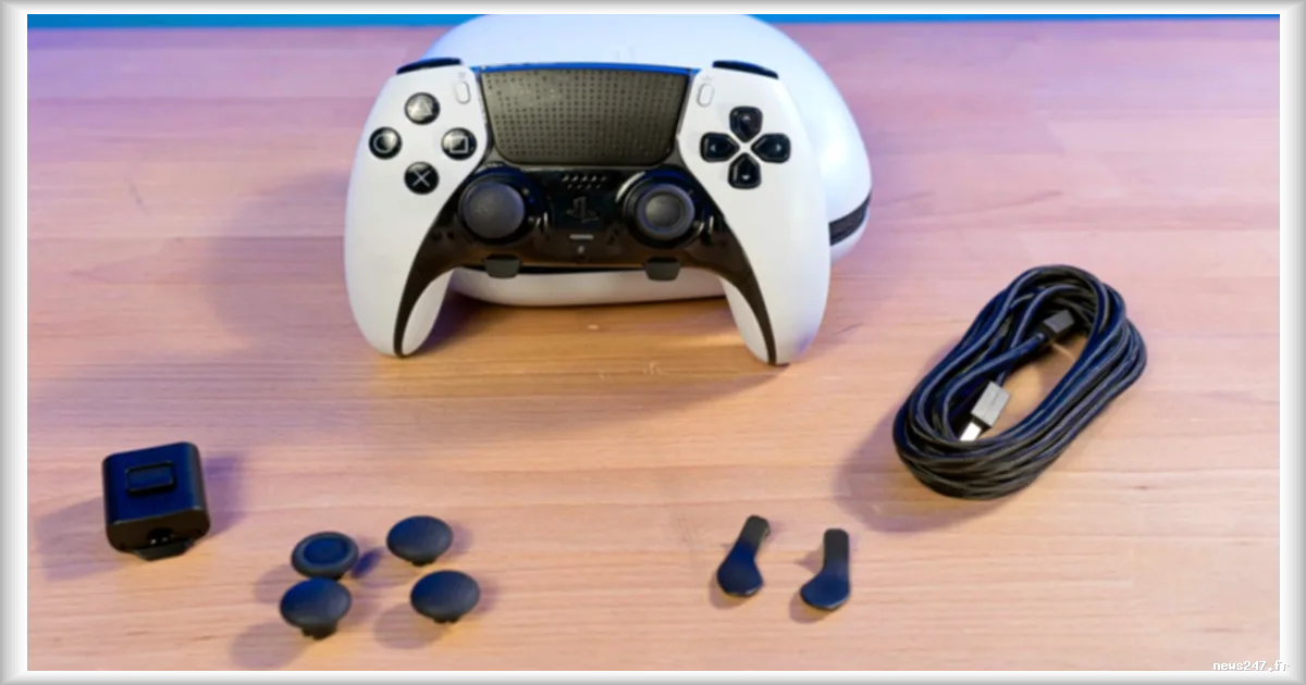 Promotion sur la manette premium DualSense Edge pour PS5 : 179,99 € au lieu de 219,99 €