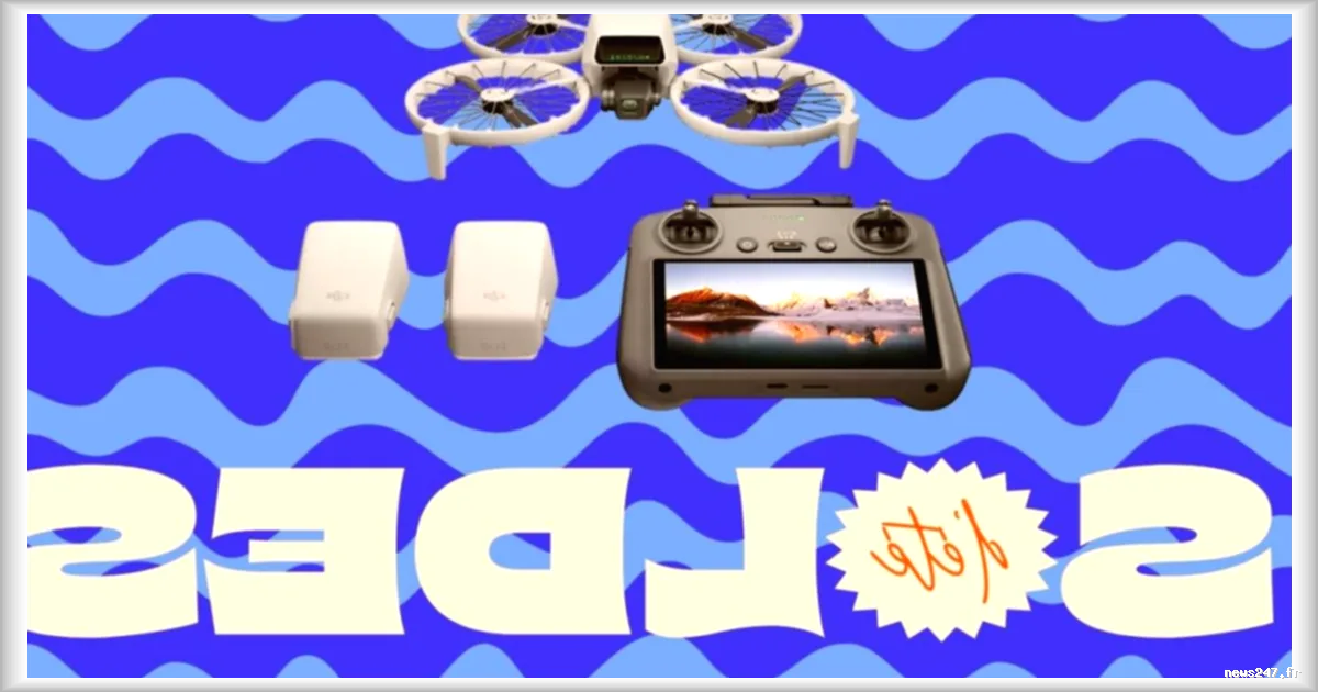 Promotion sur le pack DJI Flip Fly More Combo : jusqu’à 30 % de réduction avec accessoires inclus