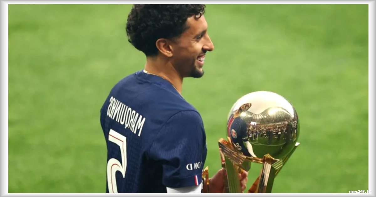 PSG : Marquinhos appelle à positiver après la défaite en derby face au Paris FC avant la finale de Ligue des champions