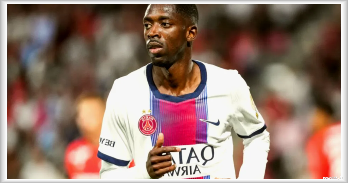 PSG : Ousmane Dembélé mis au repos cette semaine, mais pas écarté pour autant