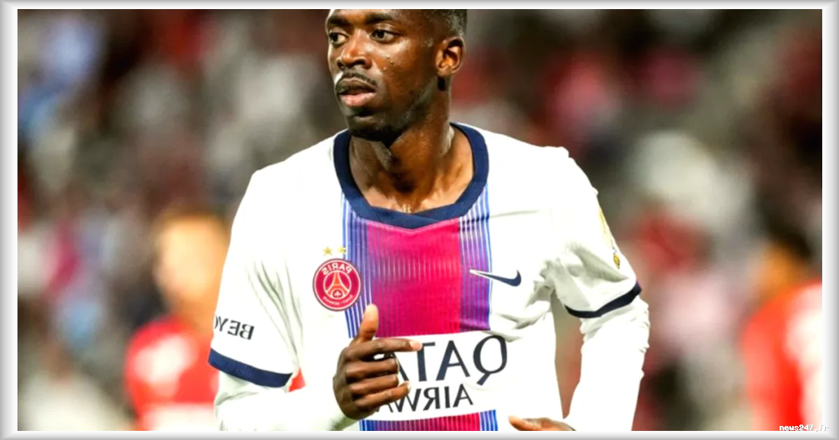 PSG : Ousmane Dembélé mis au repos cette semaine, mais pas écarté pour autant