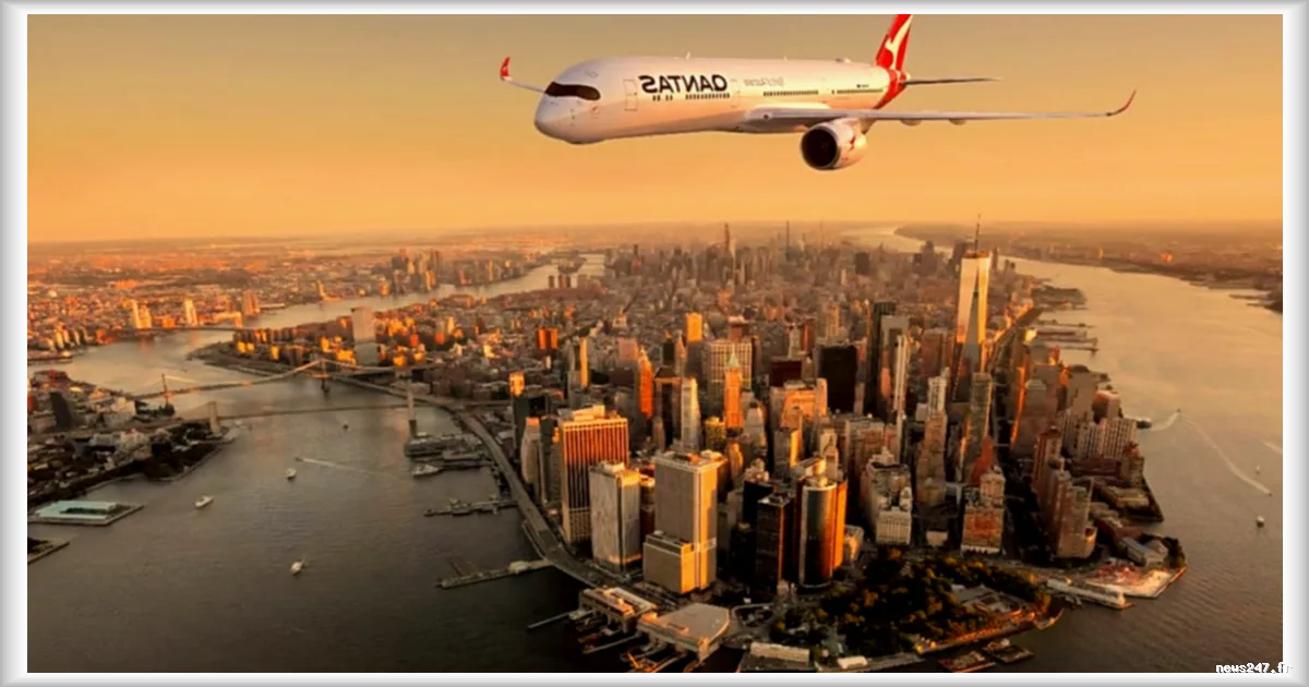 Qantas lancera des vols directs Sydney-New York dès 2028