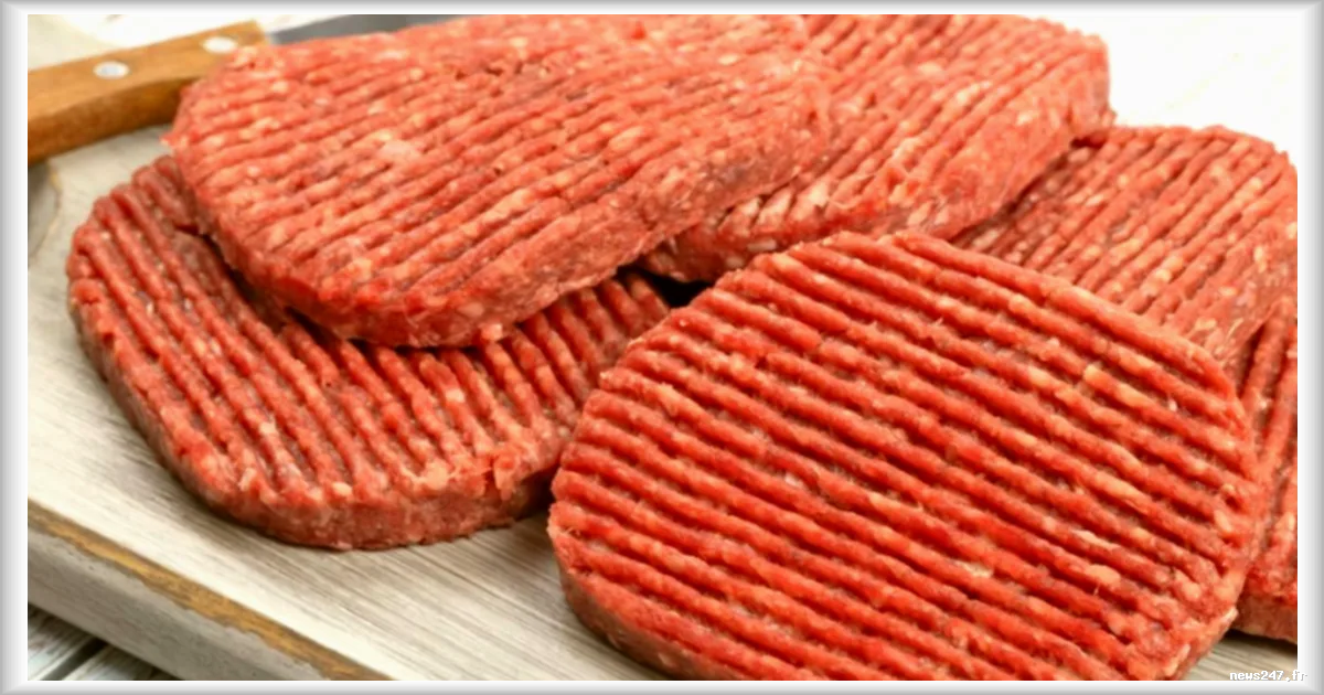 Rappel Conso : les steaks hachés bretons contaminés à la salmonelle