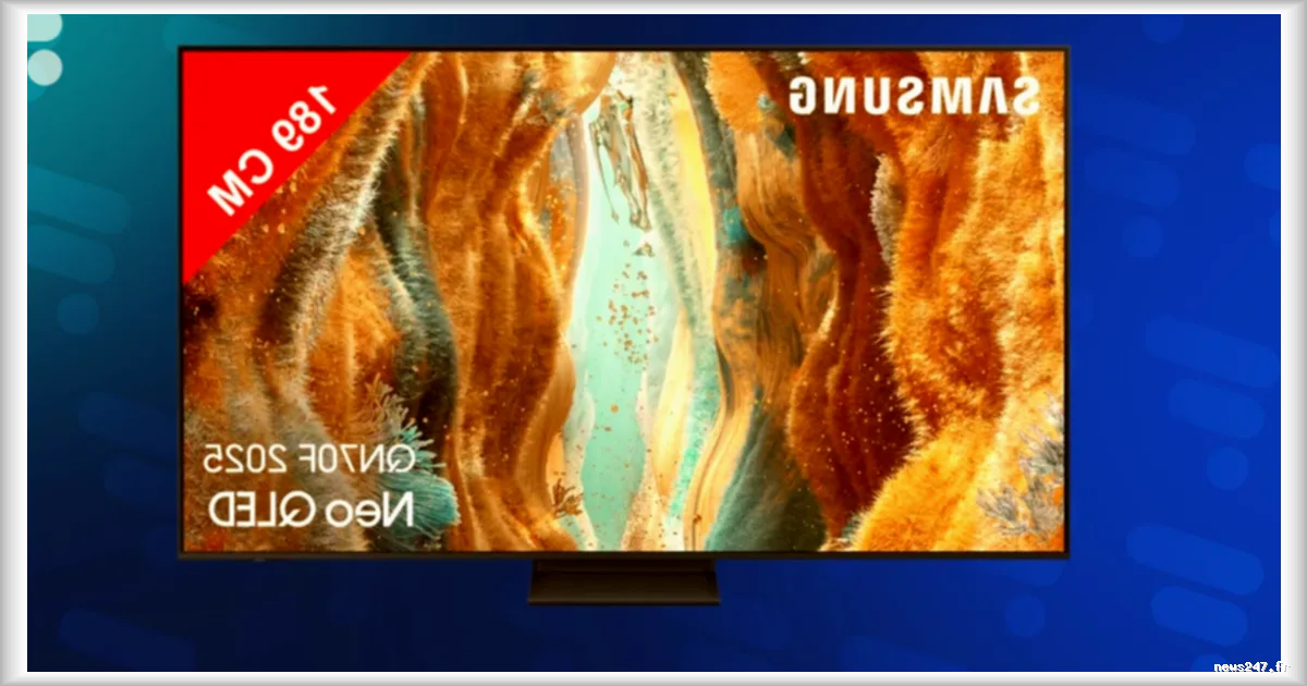 Remise exceptionnelle sur le TV Neo QLED Samsung de 75 pouces