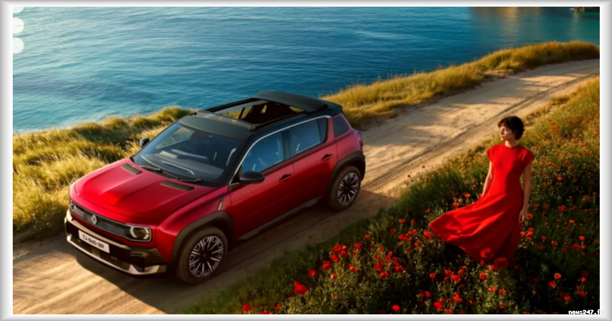 Renault 4 E-Tech : le toit ouvrant « Plein sud » enfin disponible à la commande, mais pas en France