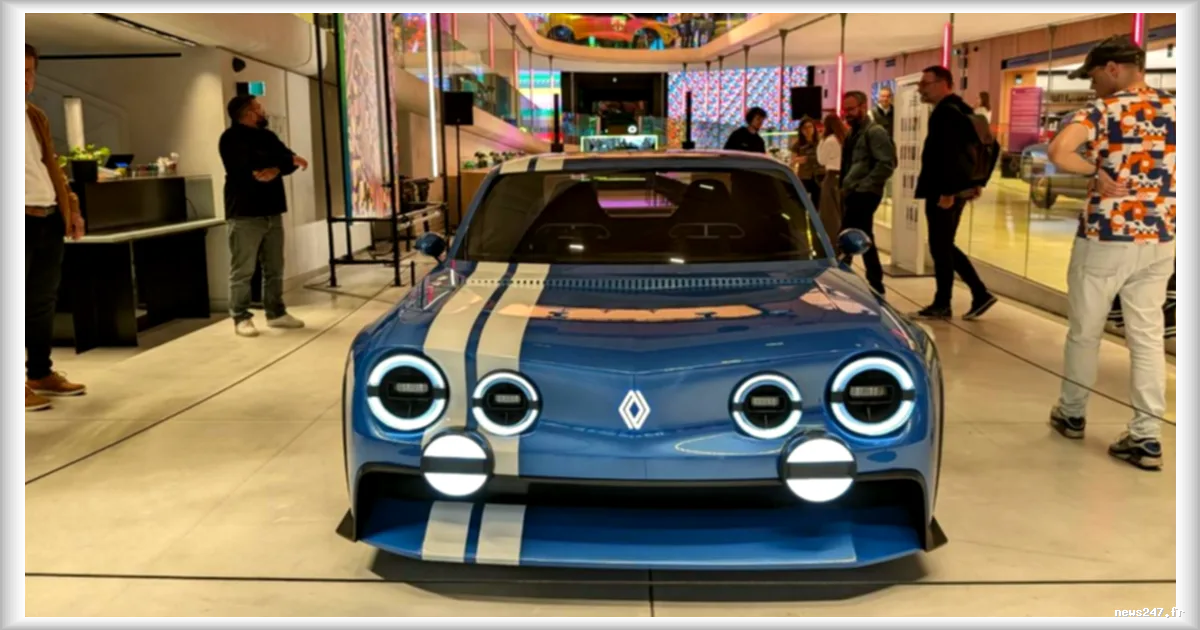 Renault explique l'impact de l'IA sur la conception de la Renault 8 Gordini Concept
