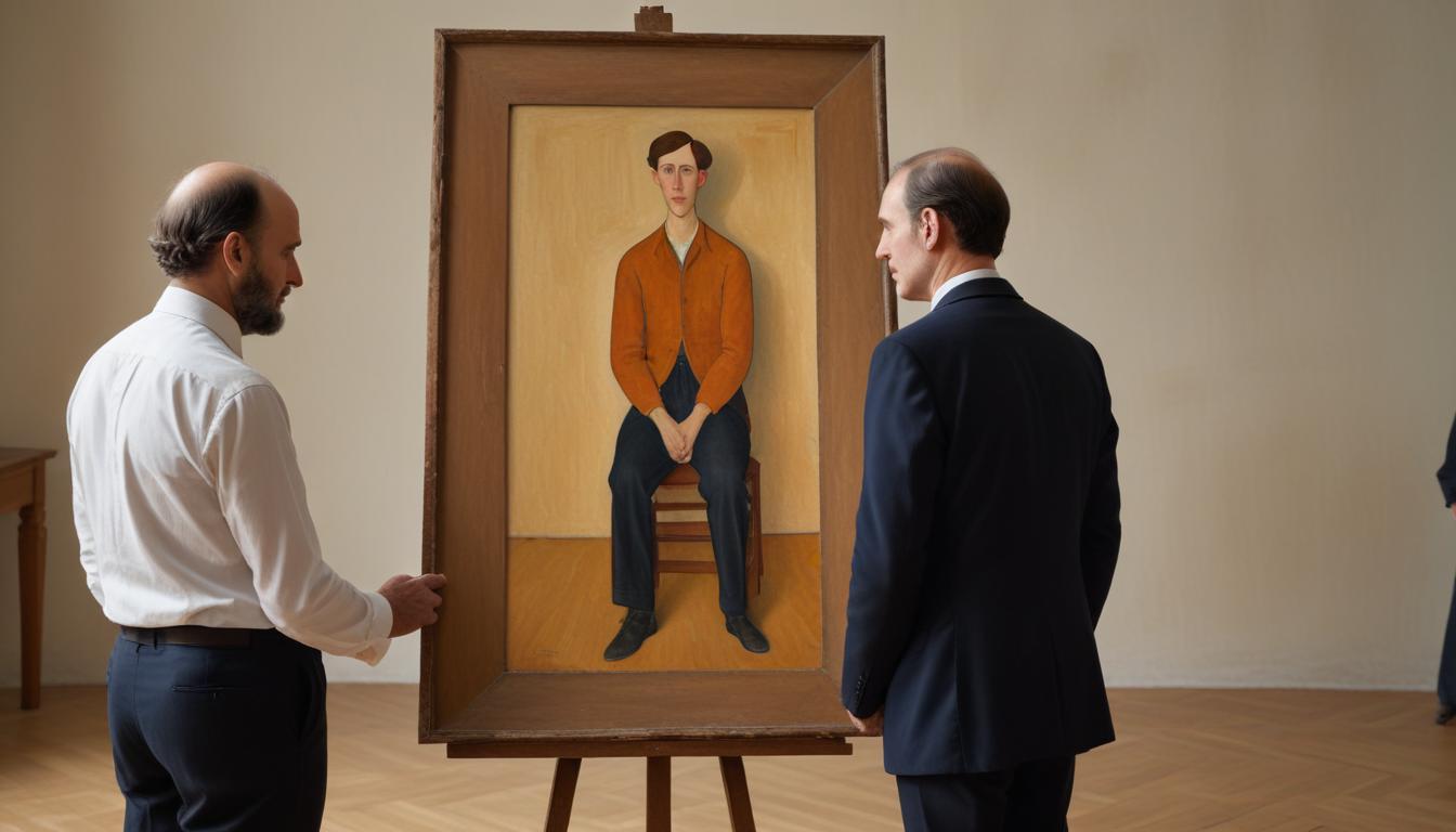 Restitution de l'« Homme assis » de Modigliani suite aux révélations des Panama Papers
