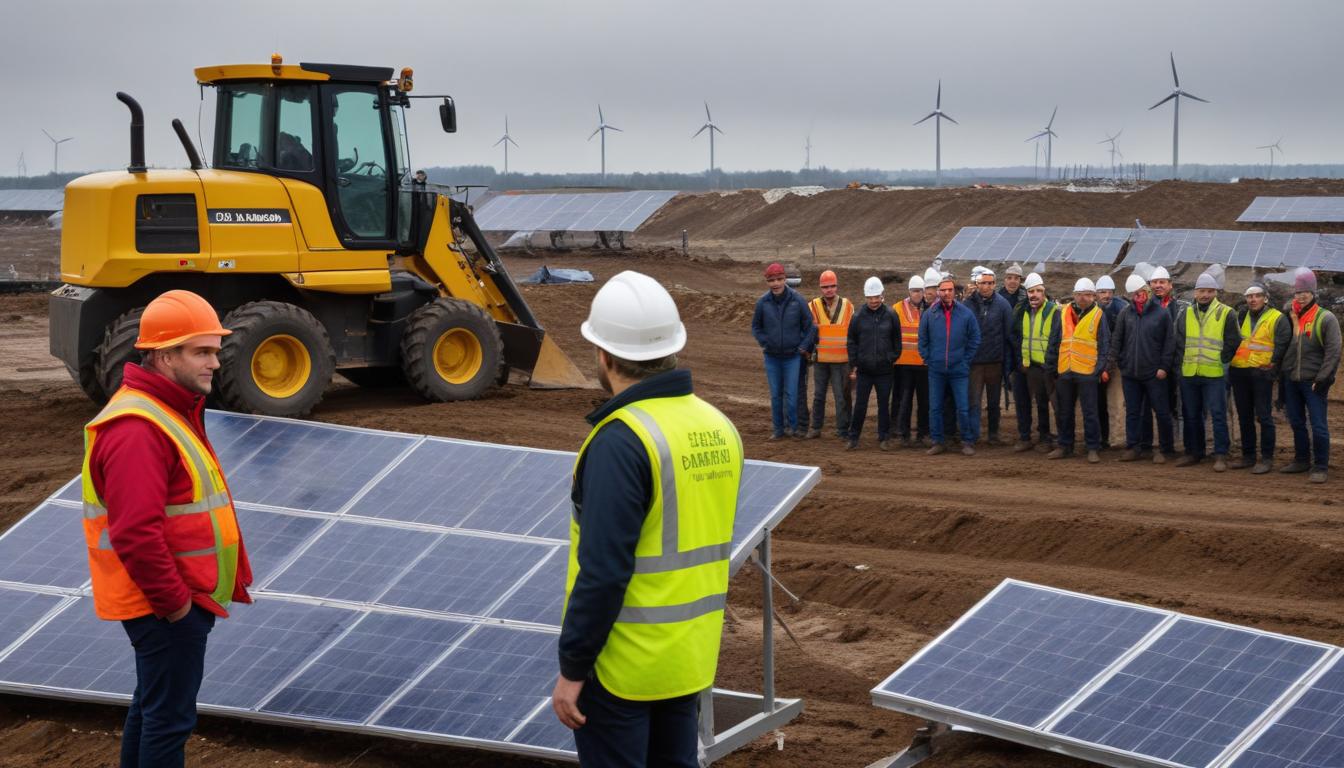 Retards pour le projet de la plus grande ferme solaire d'Europe à 916 M€ : incertitude et résistances