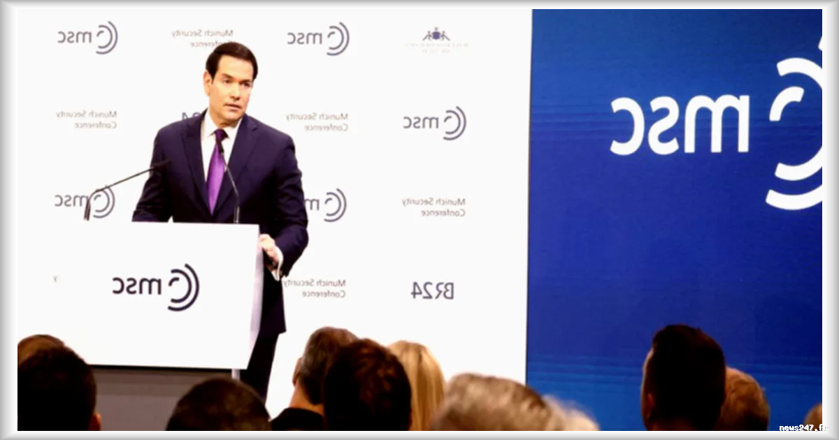Retour sur la déclaration néocolonialiste de Marco Rubio à la Conférence de Munich sur la sécurité
