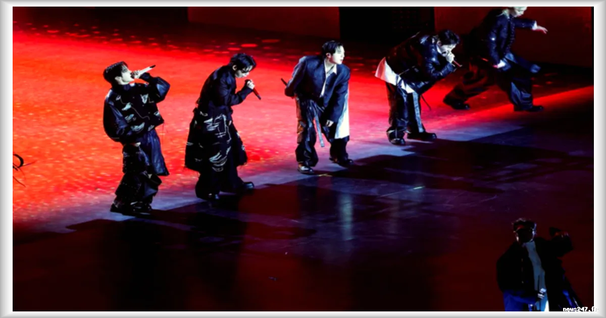 Retour triomphal des BTS sur scène à Séoul après quatre ans d'absence