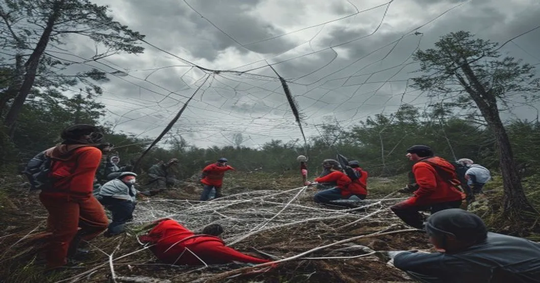Retrait d'une Bâche de Chasse dans la Forêt de Dreux suite à la Pression d'une Association Anti-Vénerie