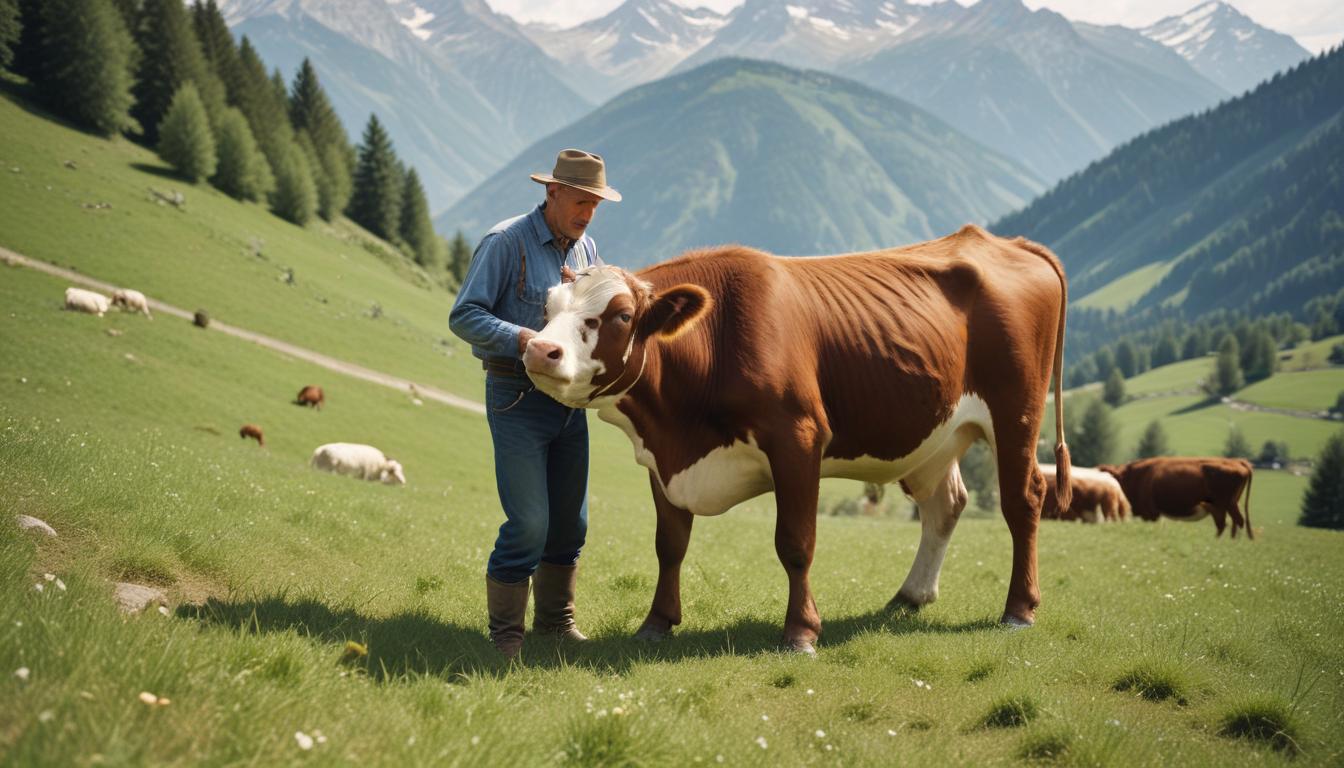 Revaccination des vaches contre la dermatose bovine lancée dans les Alpes