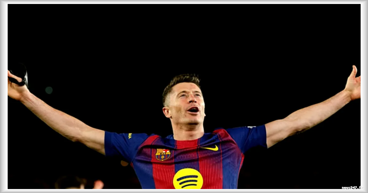 Robert Lewandowski quitte le FC Barcelone après quatre saisons marquantes