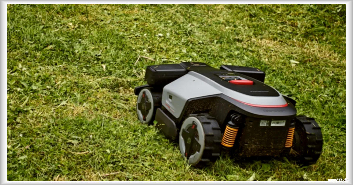 Roborock RockMow Z1 : une tondeuse robot intelligente et performante