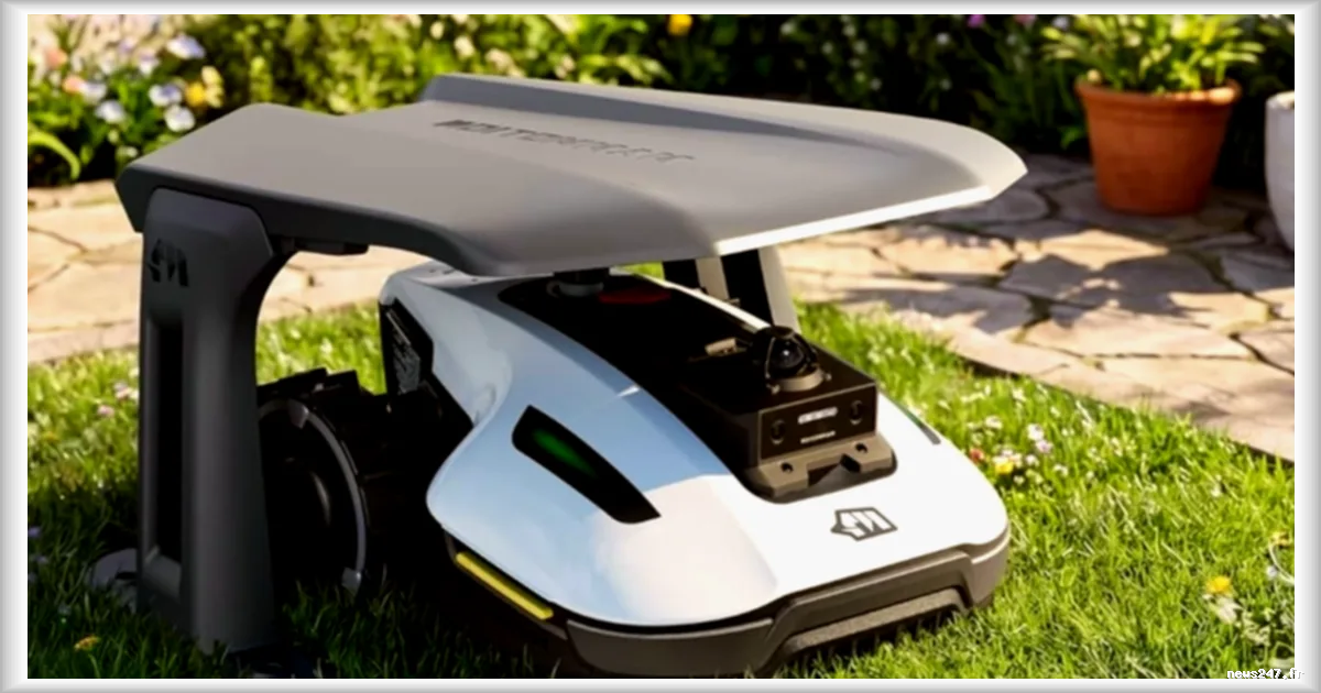 Robot tondeuse Mammotion Yuka Mini 2 : une promotion à -41 % pour le modèle 800 m² avec garage intégré