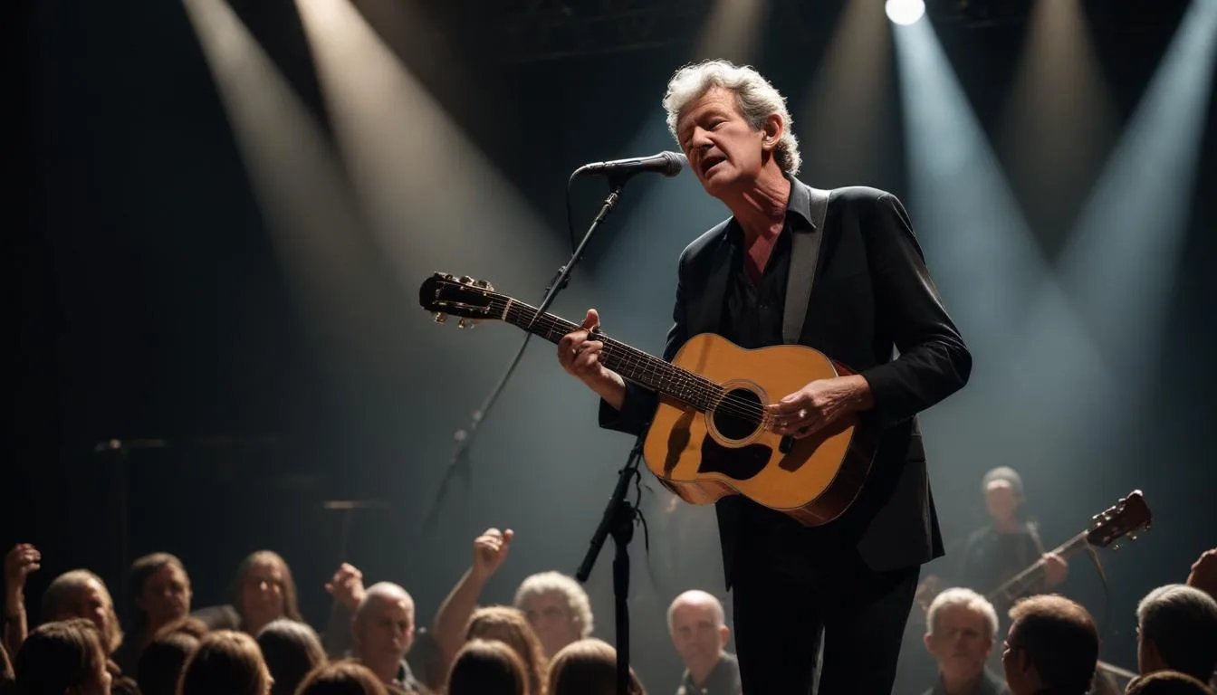 Rodney Crowell donne un concert a Paris avant la sortie de son album engagé contre l'administration Trump