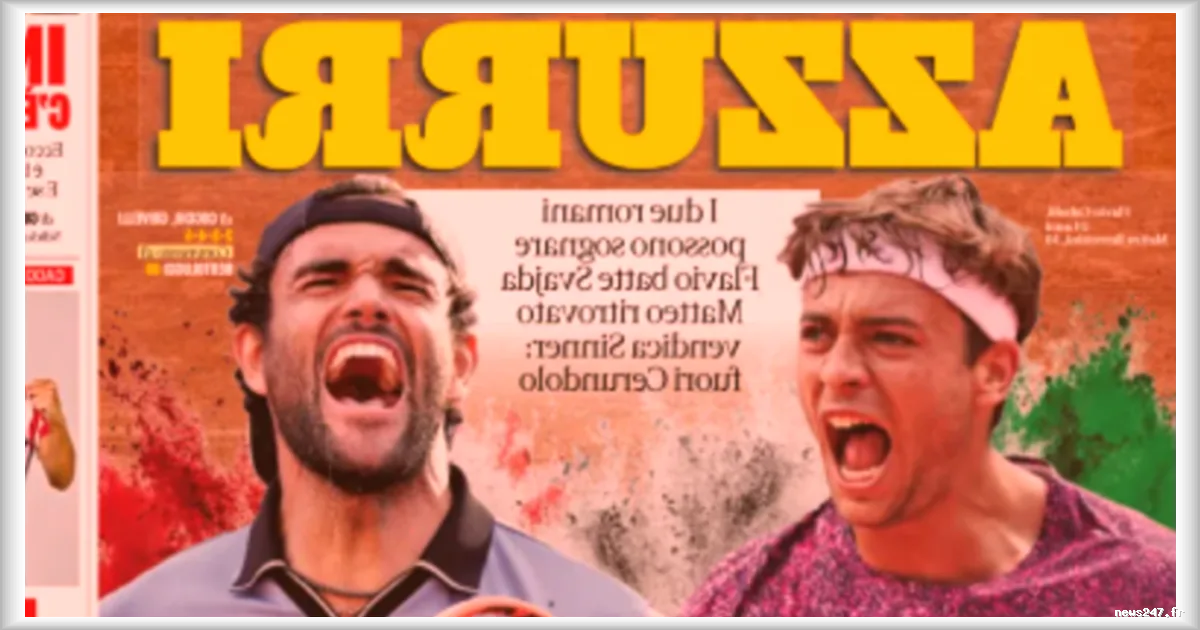 Roland-Garros 2026 : l’Italie place trois joueurs en quarts de finale malgré l’absence de Sinner