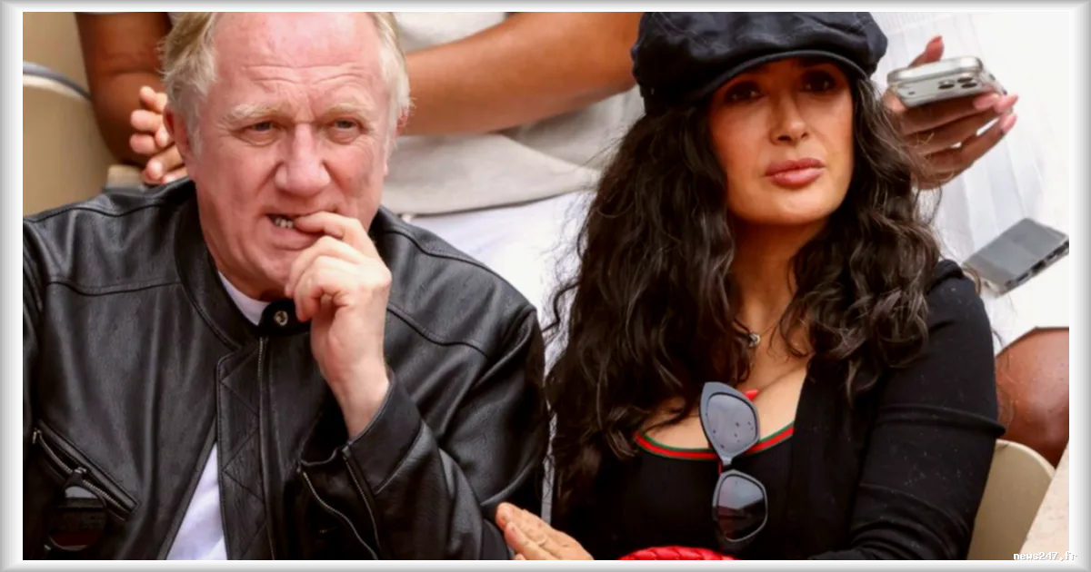 Roland-Garros 2026 : Salma Hayek, François-Henri Pinault et Mélanie Thierry parmi les stars présentes dans les gradins