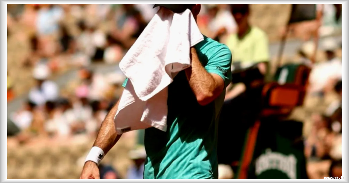 Roland-Garros : les joueurs s'adaptent à la chaleur