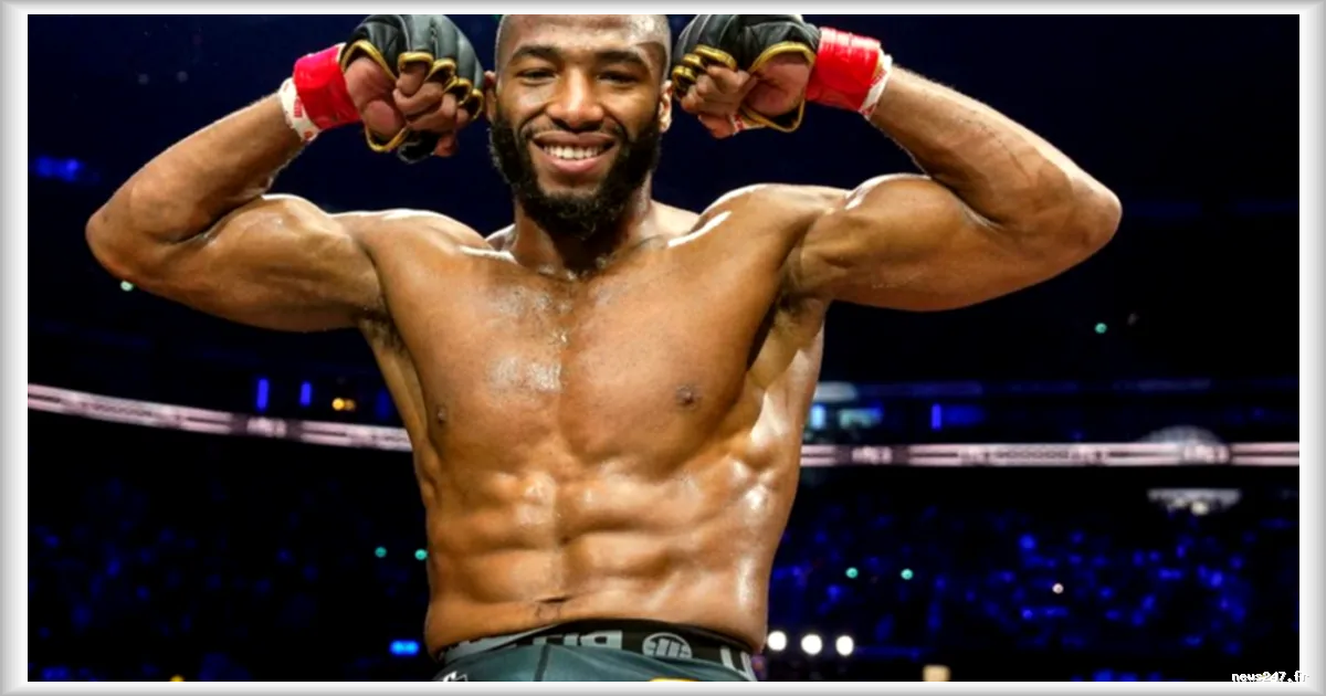 Salahdine Parnasse, star montante du MMA français, signe à l'UFC pour un combat historique à l'Accor Arena