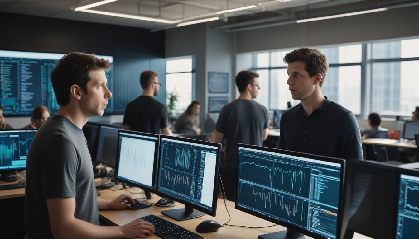 Sam Altman et Dario Amodei refusent de se tenir la main : une rivalité qui prend de l'ampleur