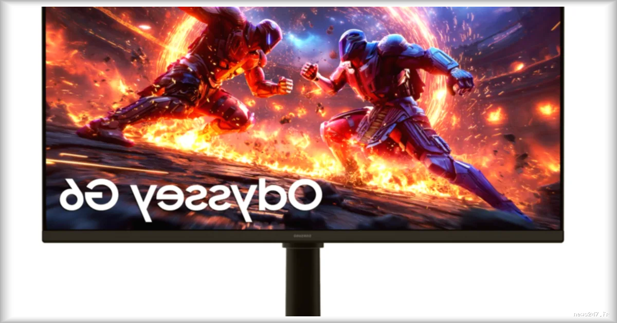 Samsung dévoile au CES 2026 son écran gaming Odyssey G6, le premier moniteur au monde à 1 100 Hz