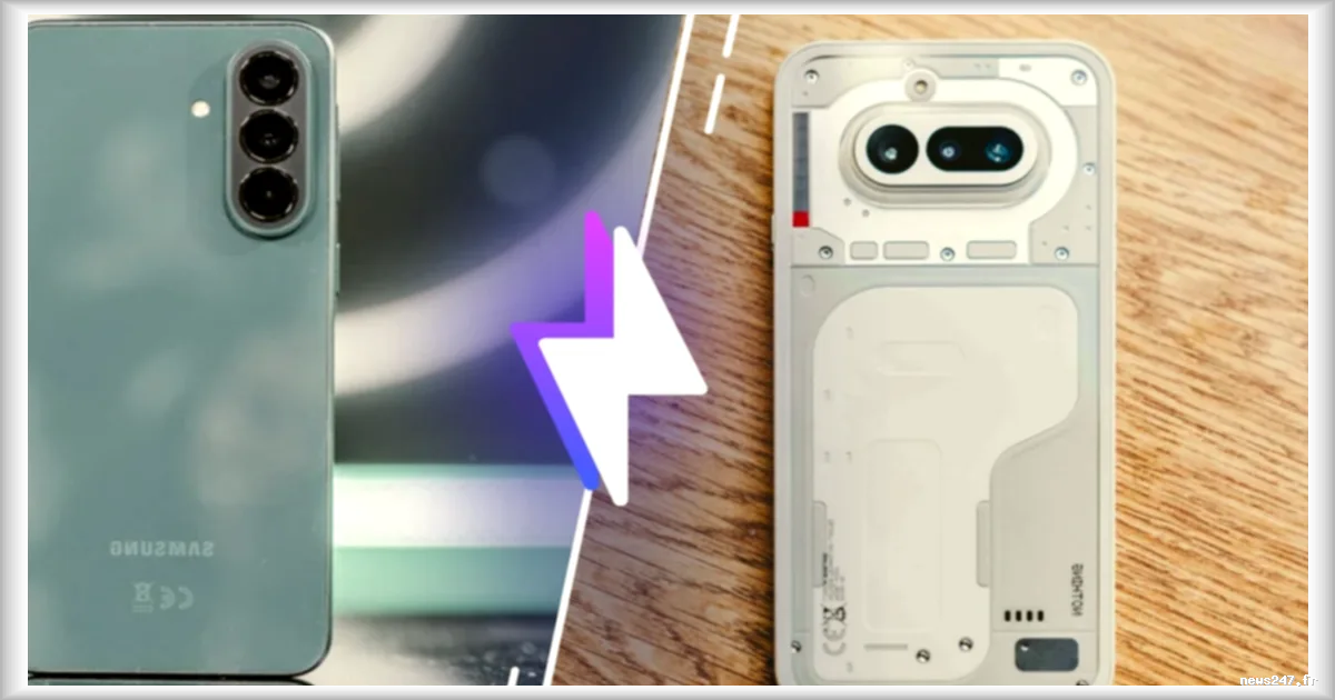 Samsung Galaxy A37 ou Nothing Phone (4a) : lequel choisir dans la catégorie milieu de gamme ?