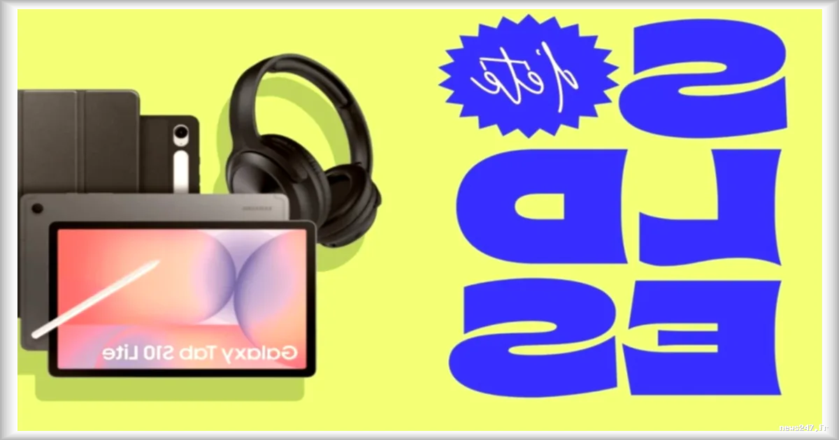 Samsung Galaxy Tab S10 Lite : Boulanger propose un pack attractif avec un casque offert