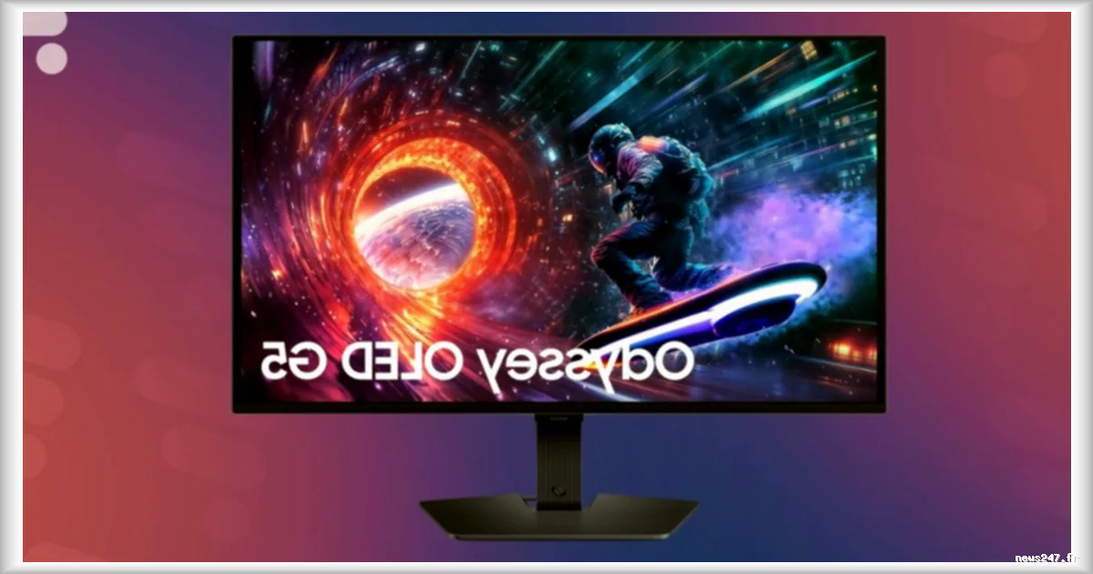 Samsung Odyssey OLED G5 à 339 € : un écran gaming haut de gamme accessible selon Frandroid