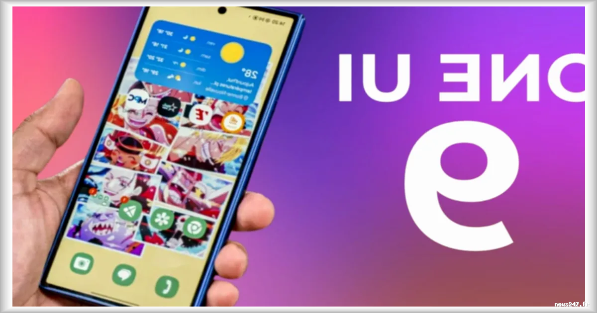 Samsung One UI 9 : les évolutions de design sur l'interface dévoilées par des captures d'écran