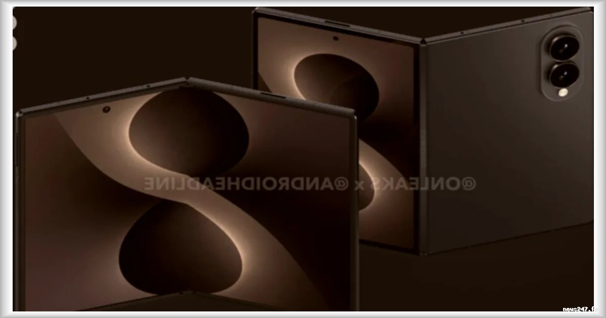 Samsung prevoit de sortir le Galaxy Z Fold 8 'Wide' pour contrer l'iPhone Fold selon des rendus 3D