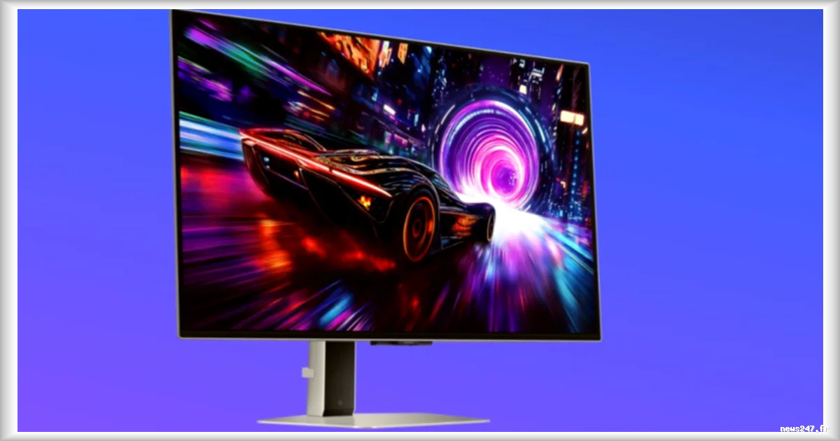 Samsung propose l'écran PC gaming OLED 4K 240 Hz Odyssey G8 G81SF à 849,99 euros au lieu de 1 149 euros