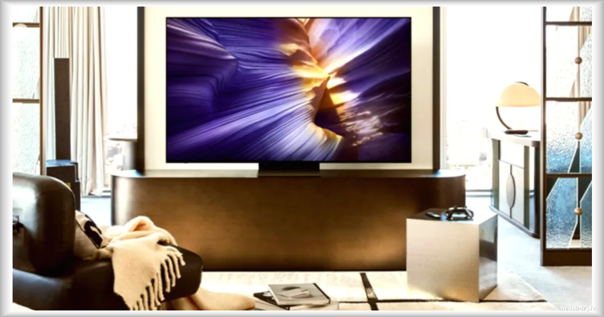 Samsung propose un TV OLED de 77 pouces et 144 Hz à moitié prix