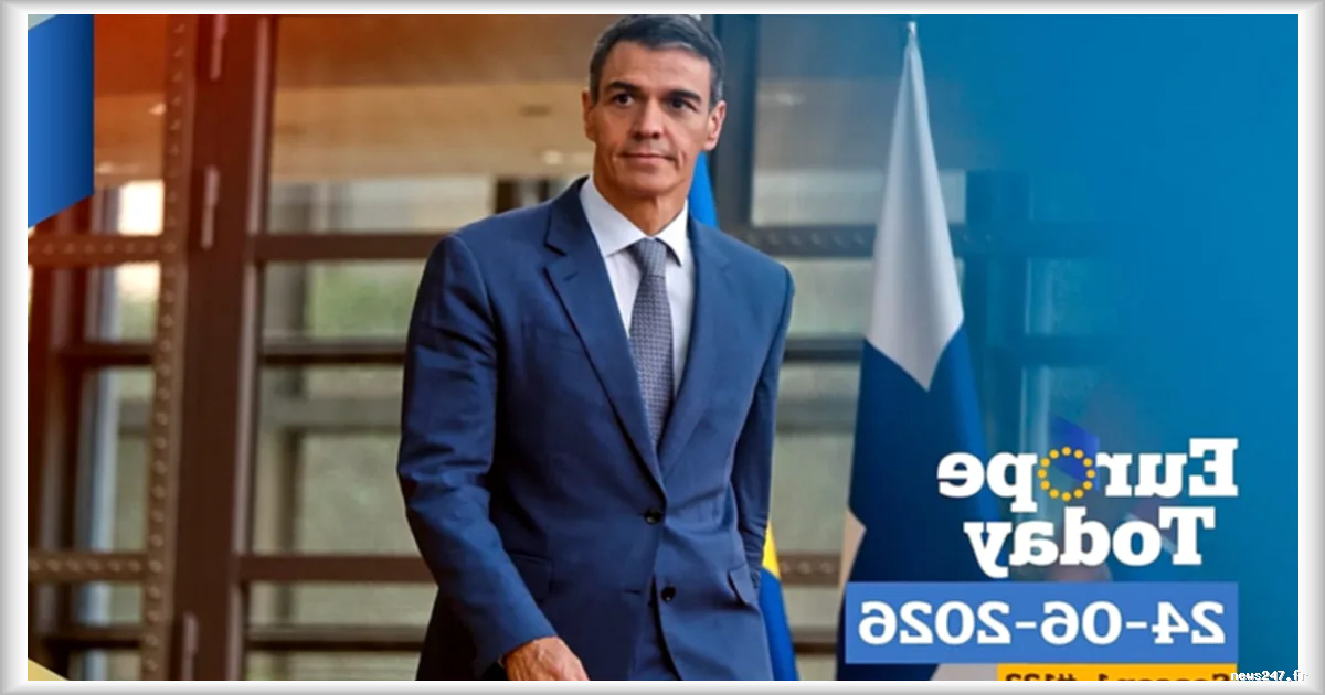 Sánchez sous pression, soutien à l'Ukraine au centre des discussions : l'Europe en ébullition ce 9 juillet 2026