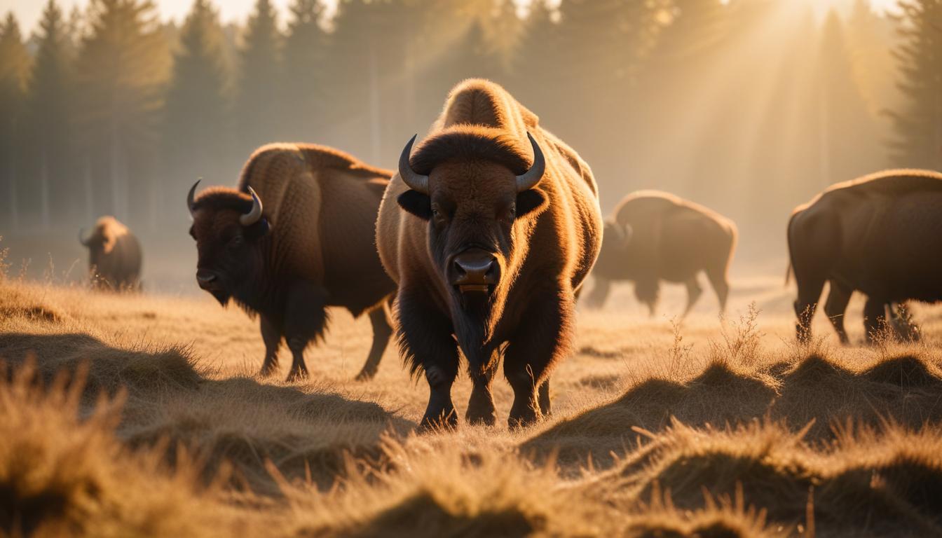 Sauvetage du bison d'Europe: un impact crucial sur la biodiversité et le carbone