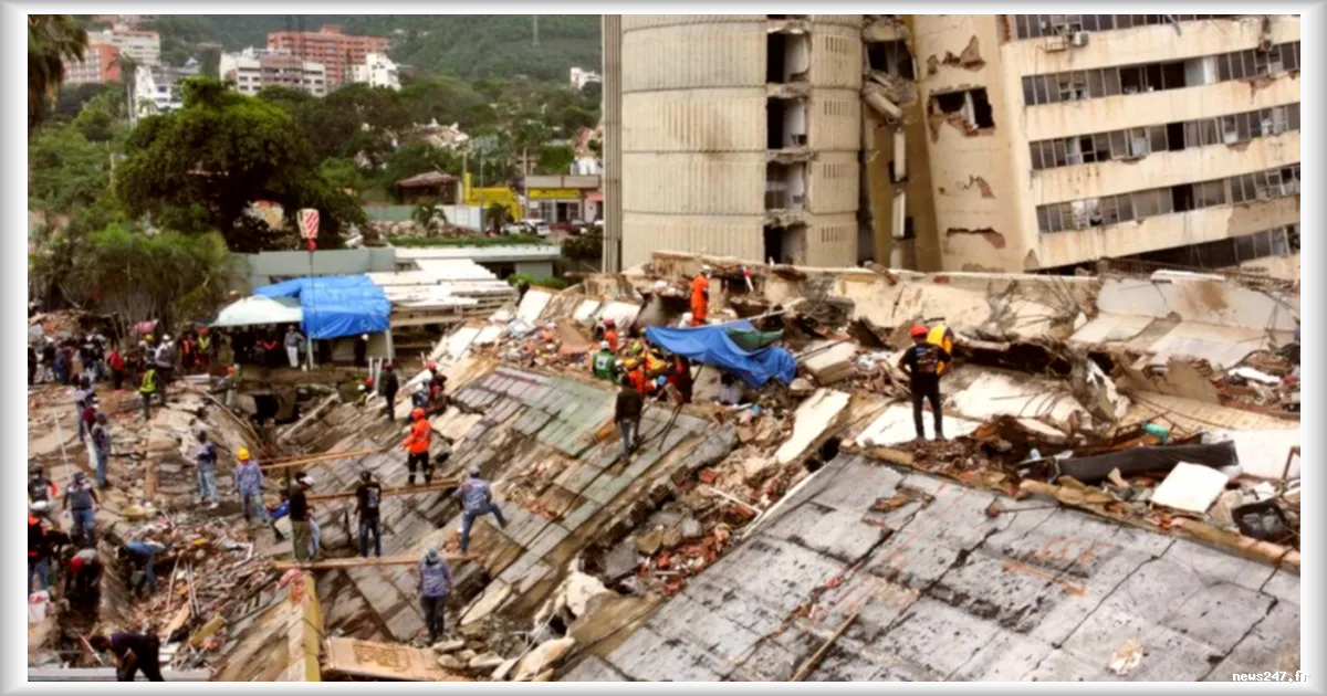 Séisme au Venezuela : le bilan grimpe à 6438 morts