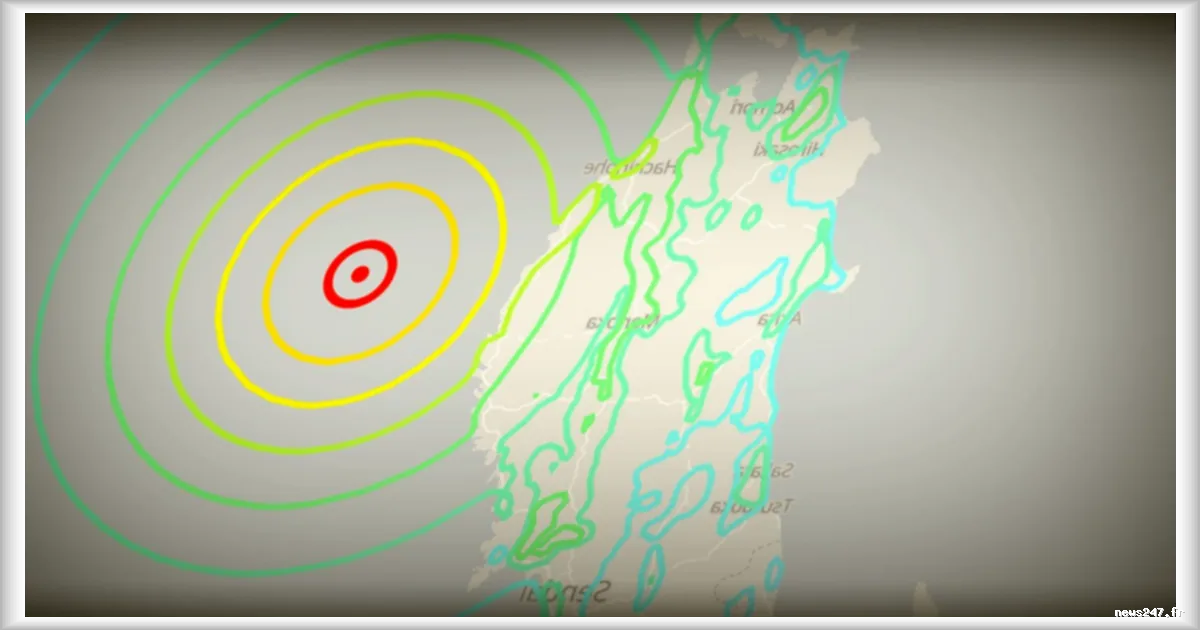 Séisme et alerte au tsunami au Japon : comprendre la situation à travers les cartes