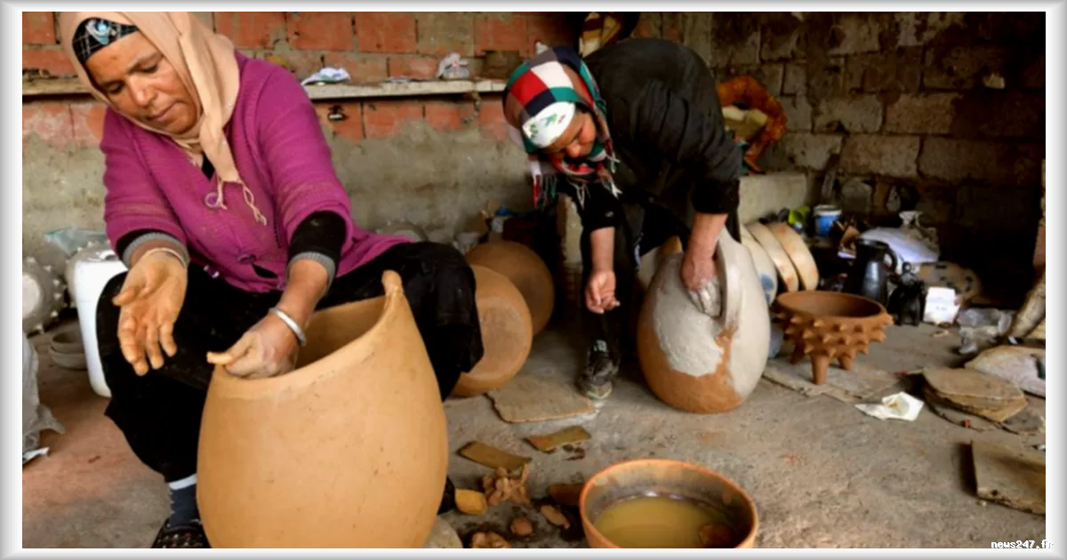 Sejnane : ces potières tunisiennes qui perpétuent un art ancestral inscrit à l'Unesco