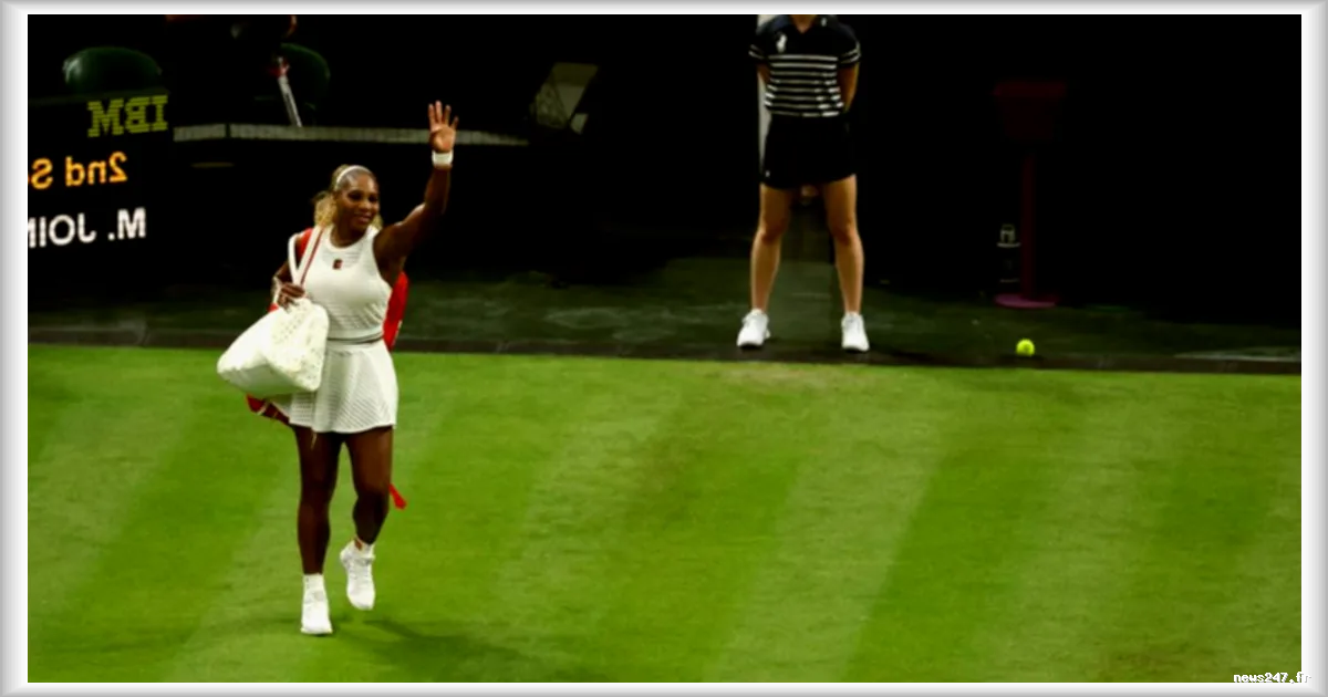 Serena Williams déclare forfait pour le double à Wimbledon en raison d’une blessure au genou