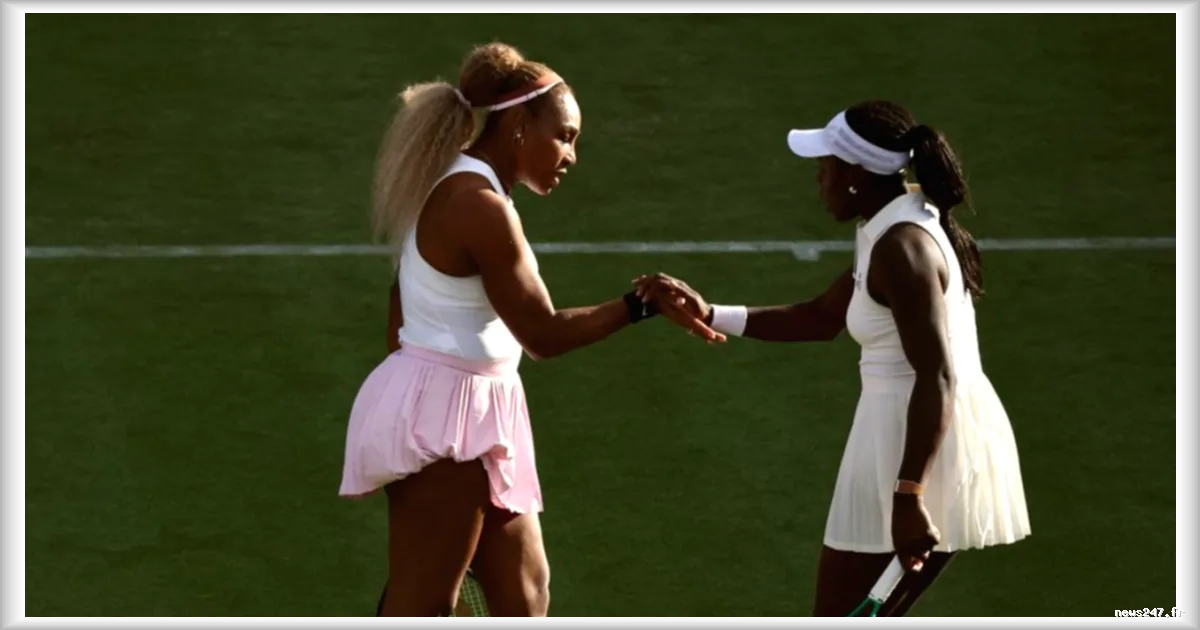 Serena Williams fait son retour gagnant en double au Queen’s, 44 ans après ses débuts