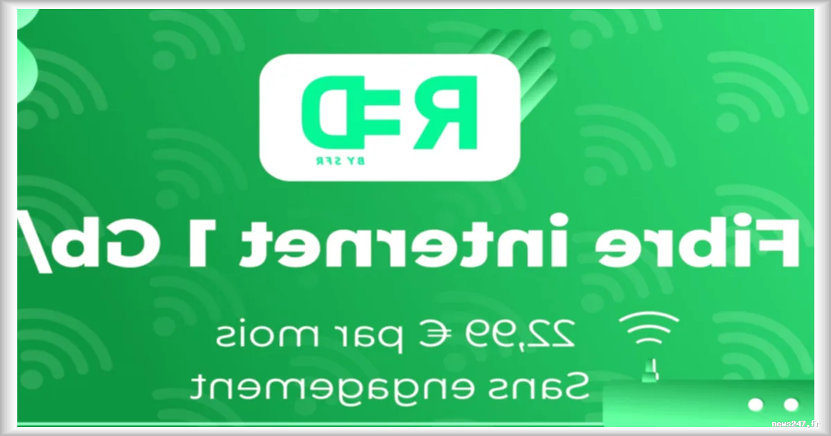 SFR lance une offre fibre RED box à 22,99 € par mois avec possibilité de personnalisation