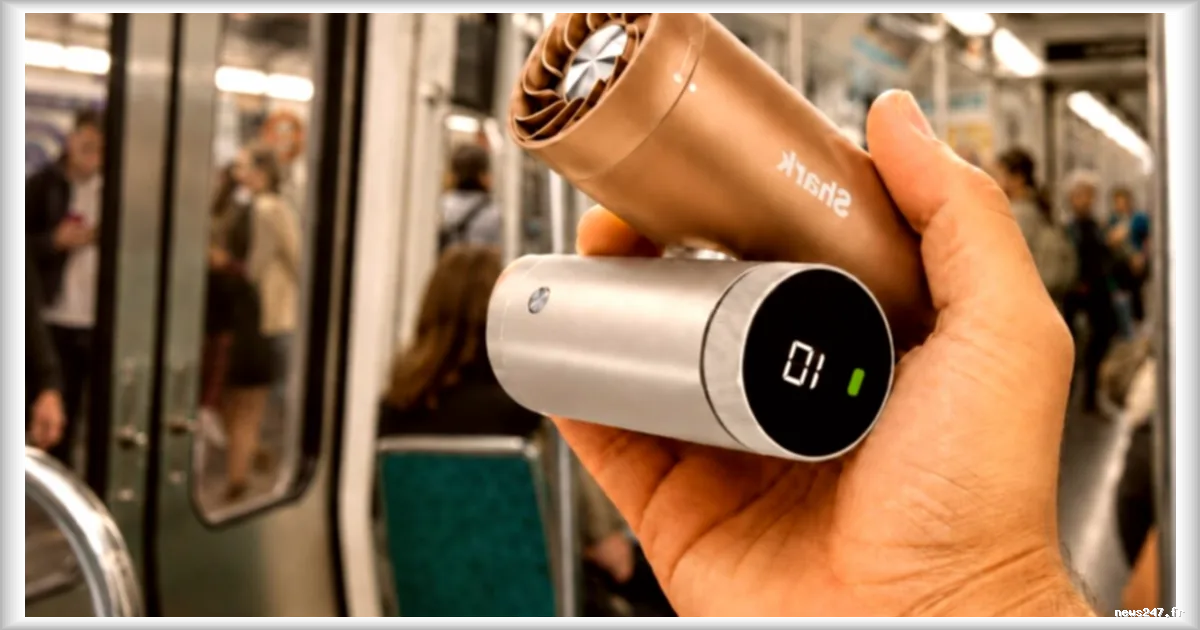 Shark lance le ChillPill : un système de refroidissement nomade pour affronter la canicule