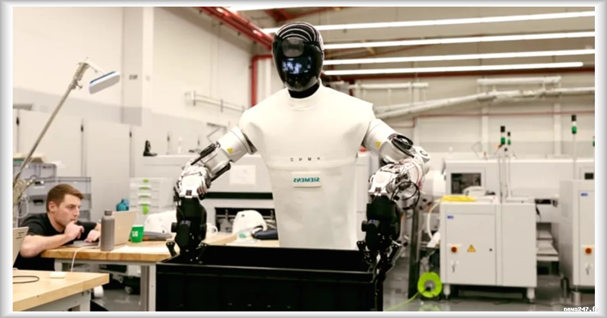 Siemens et Nvidia testent un robot humanoïde pour travailler aux côtés des humains dans une usine