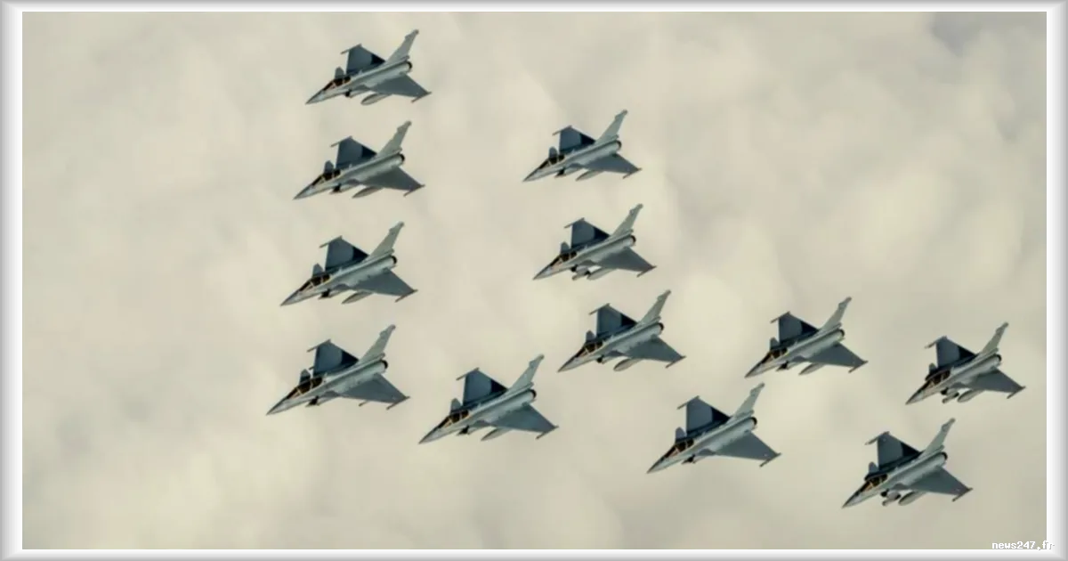 Simulation de combat aérien : retour sur la "Rogues Cup" opposant 27 avions français selon Le Figaro