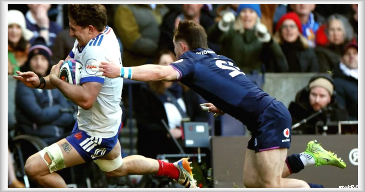 Six Nations : Oscar Jegou accusé d'une « fourchette » contre les Écossais