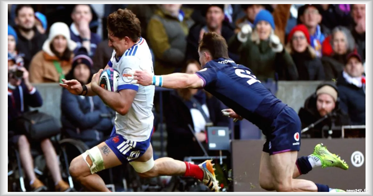 Six Nations : Oscar Jegou suspendu pour un mauvais geste contre l'Écosse, la décision finale mercredi