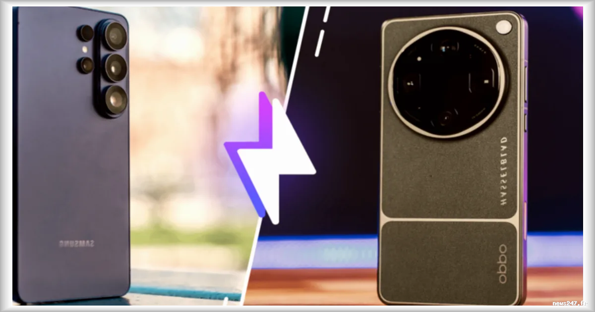 Smartphones : Oppo Find X9 Ultra affronte le Samsung Galaxy S26 Ultra dans un duel photo